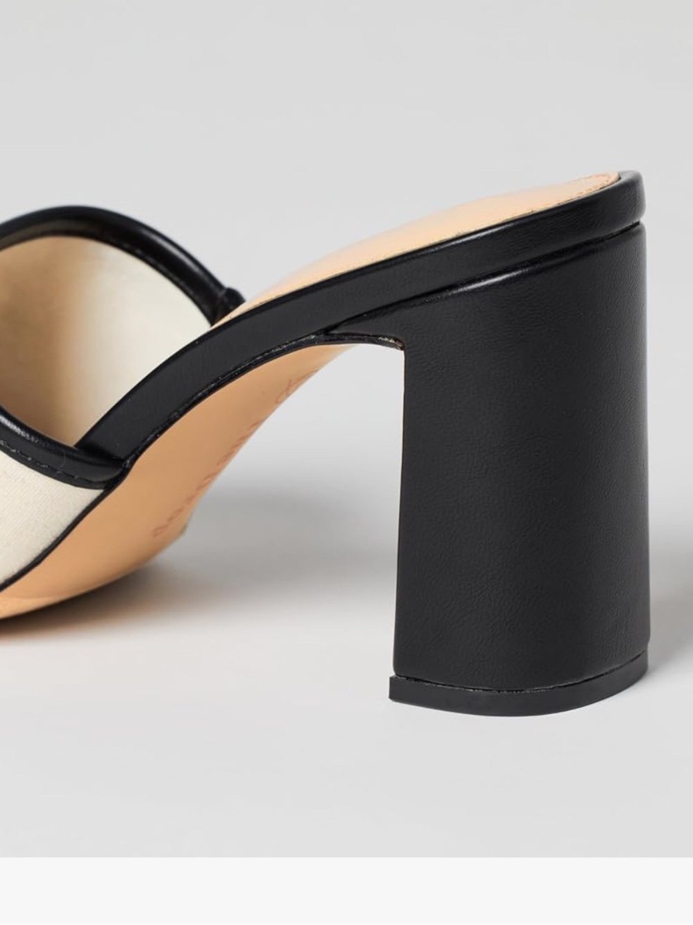 The Drop Women's Pattie Block Heeled Mule Sandal 7.5 38 NWT - Picture 2 of 5